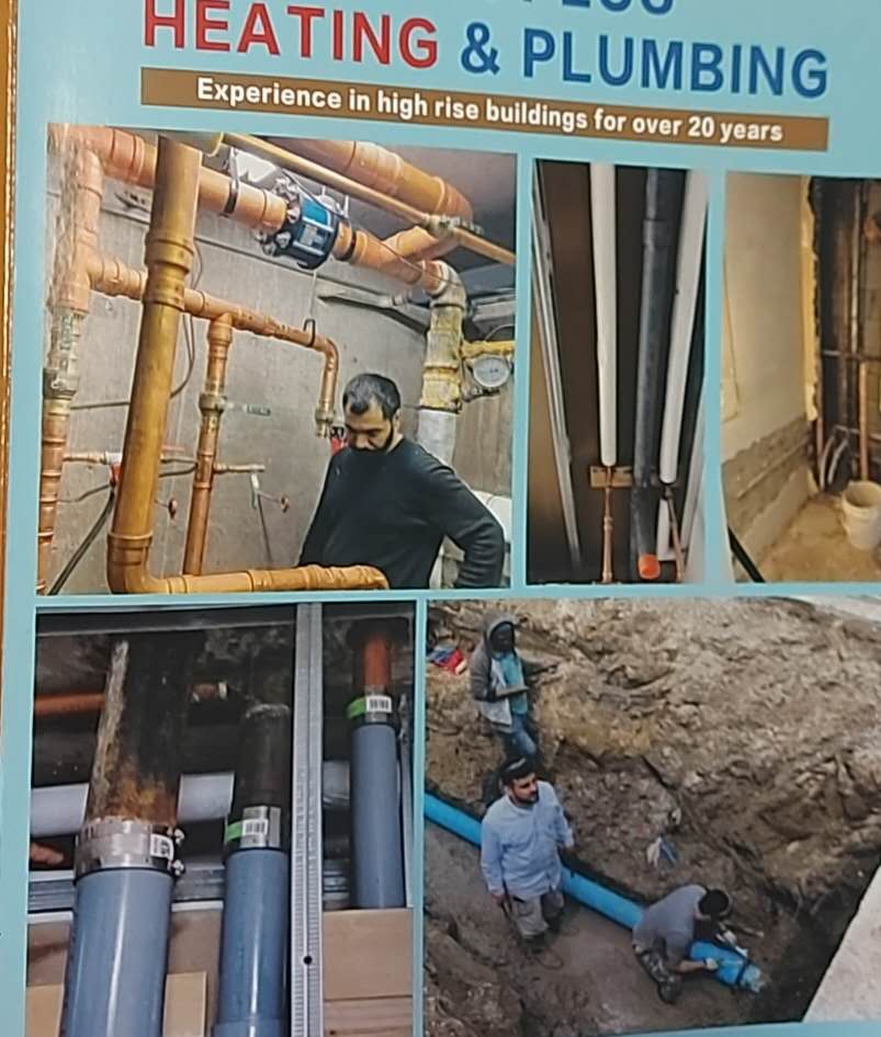 Heating and plumbing work